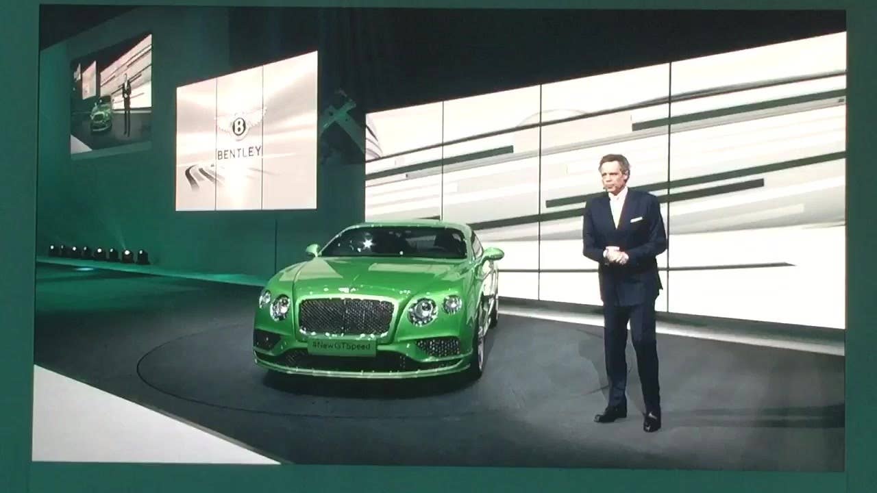 The Bentley Continental GT has a new face, and it's official come into public view just before the 2015 Geneva Motor Show.