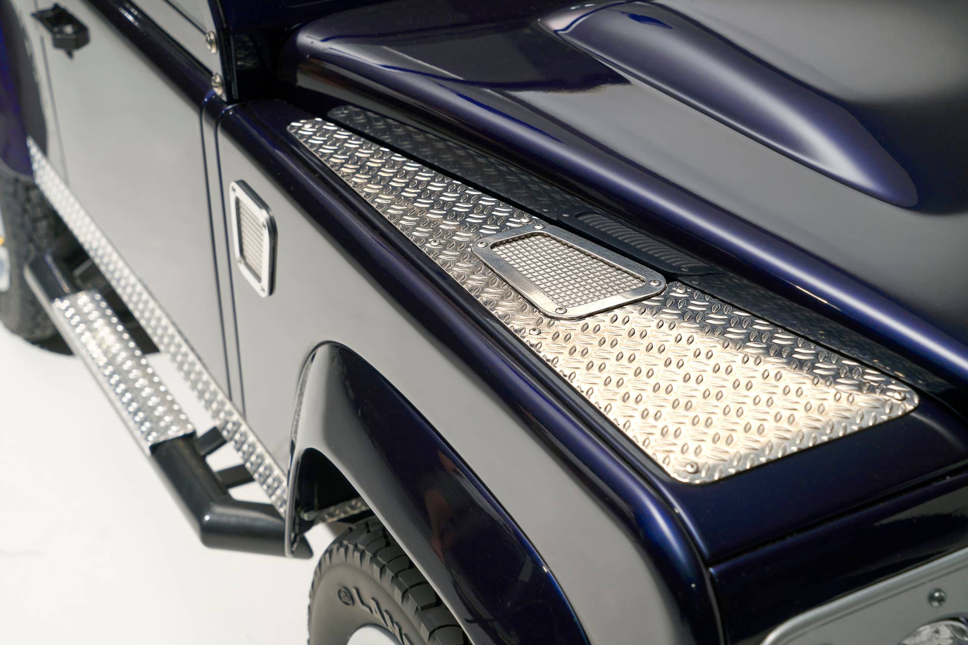 land rover defender pedal car fenders