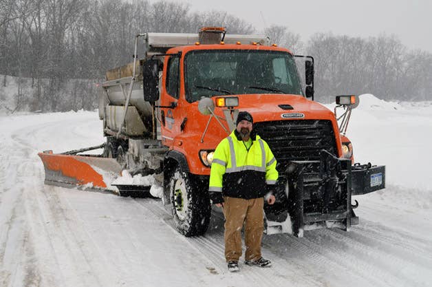 Driven To Work - Snowplow Driver
