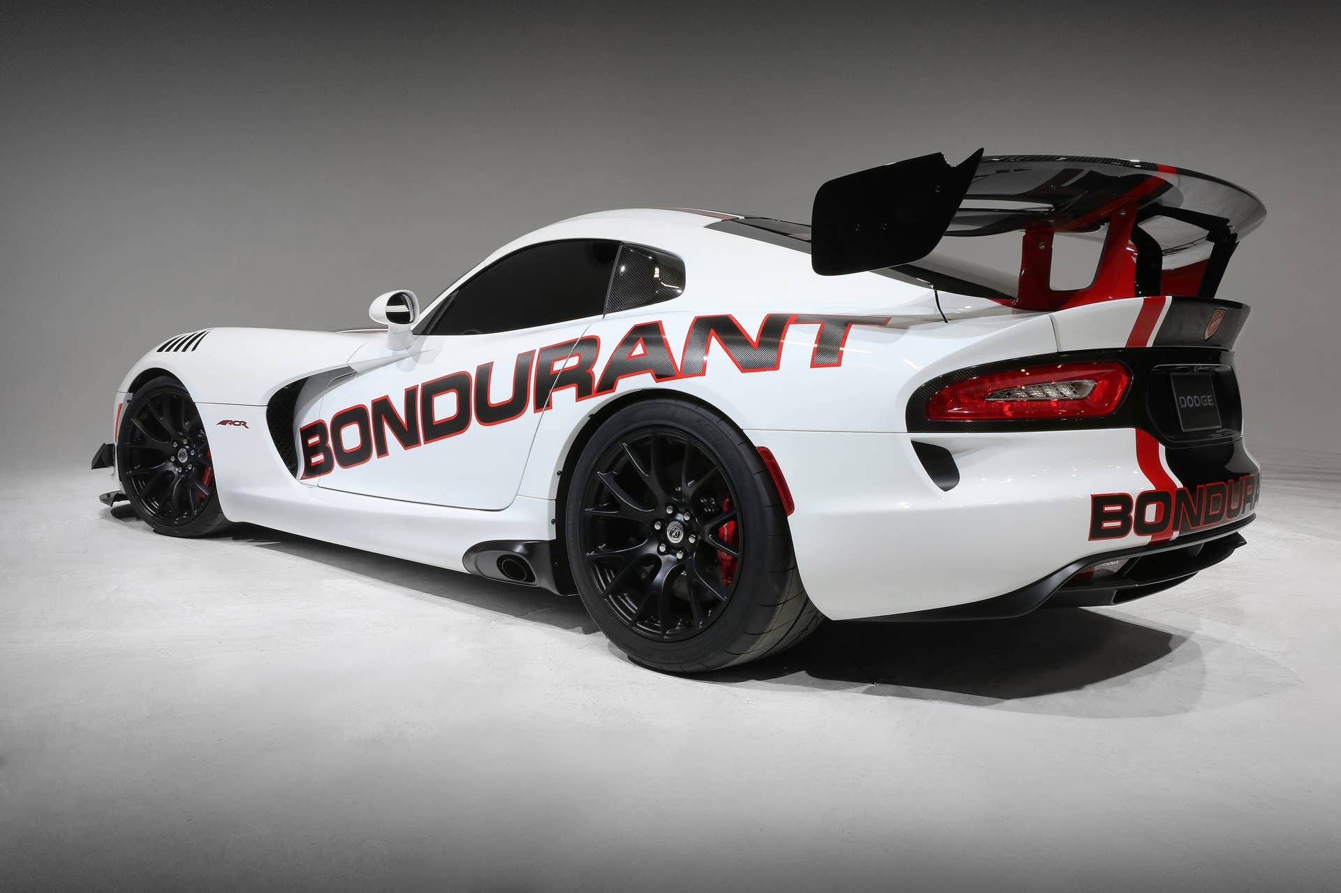 dodge viper acr bob bondurant school rear 3/4
