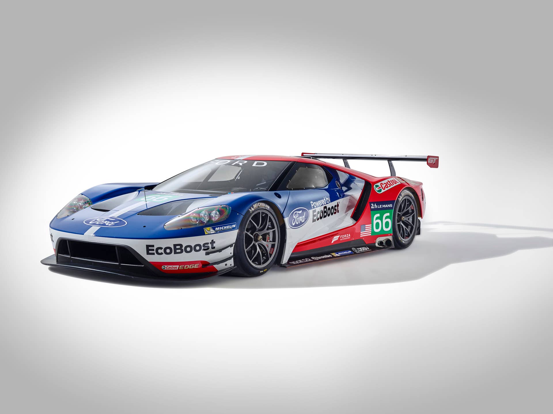 Ford GT LM GTE Pro front side 3/4