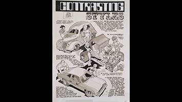 CARtoons exhibit at LACMA