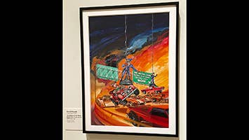 CARtoons exhibit at LACMA