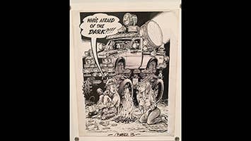 CARtoons exhibit at LACMA