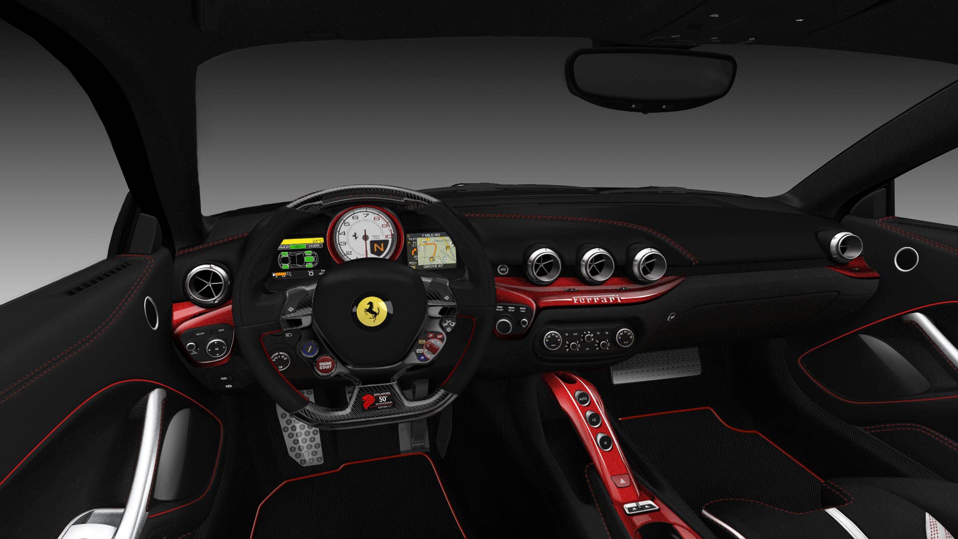 Ferrari F12 Berlinetta SG50 interior