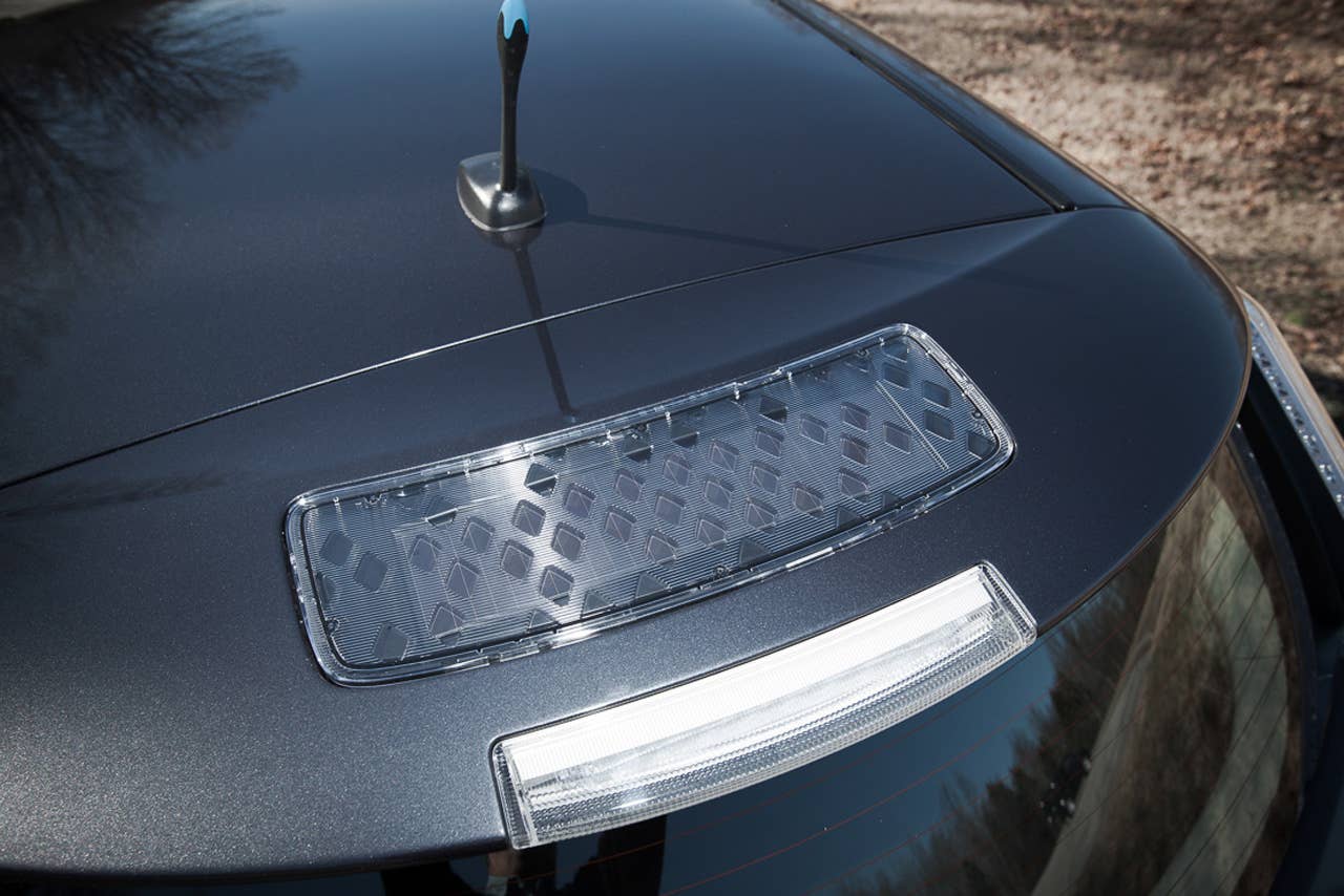 2013 Nissan Leaf solar panel