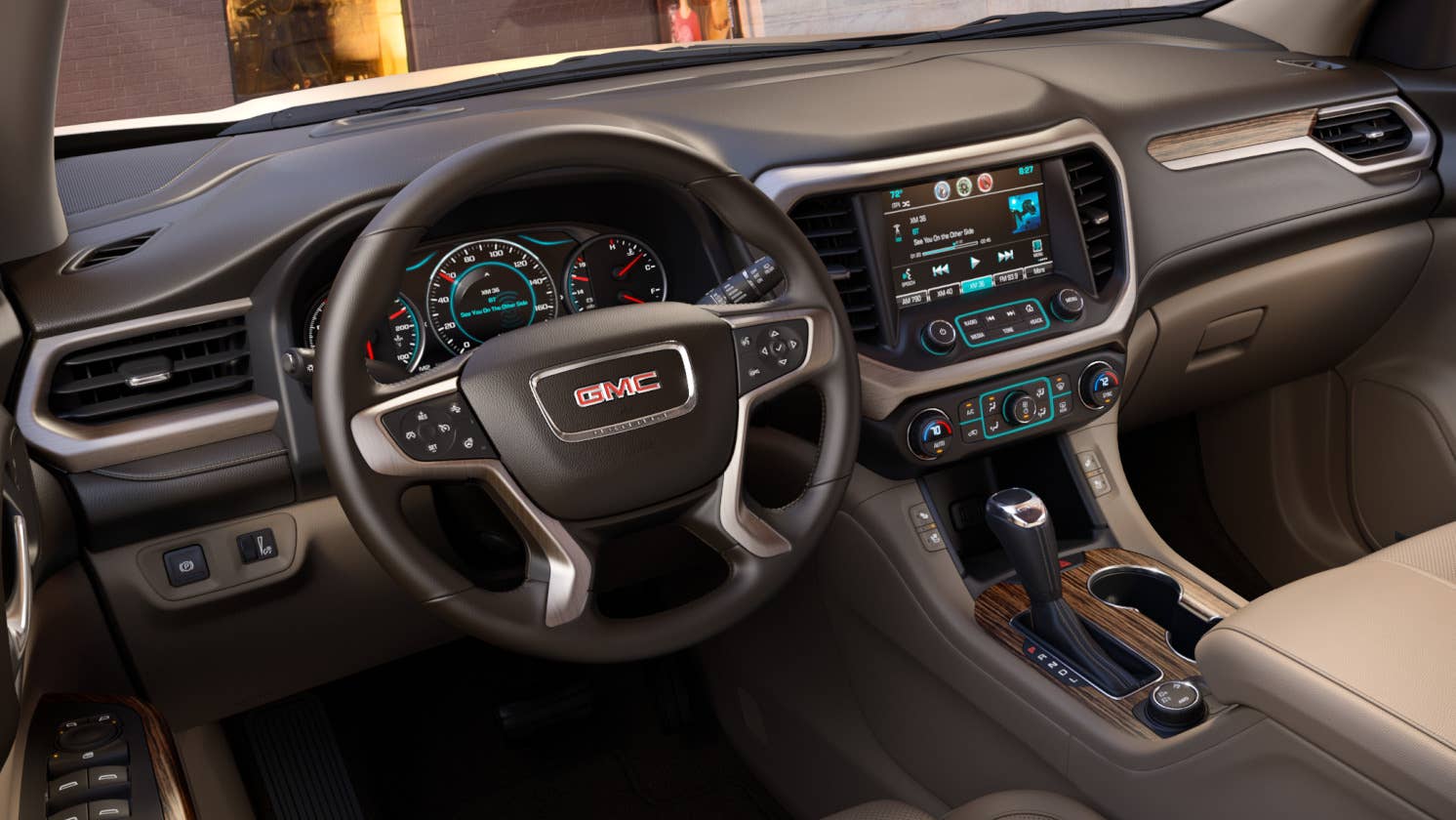 2017 GMC Acadia interior