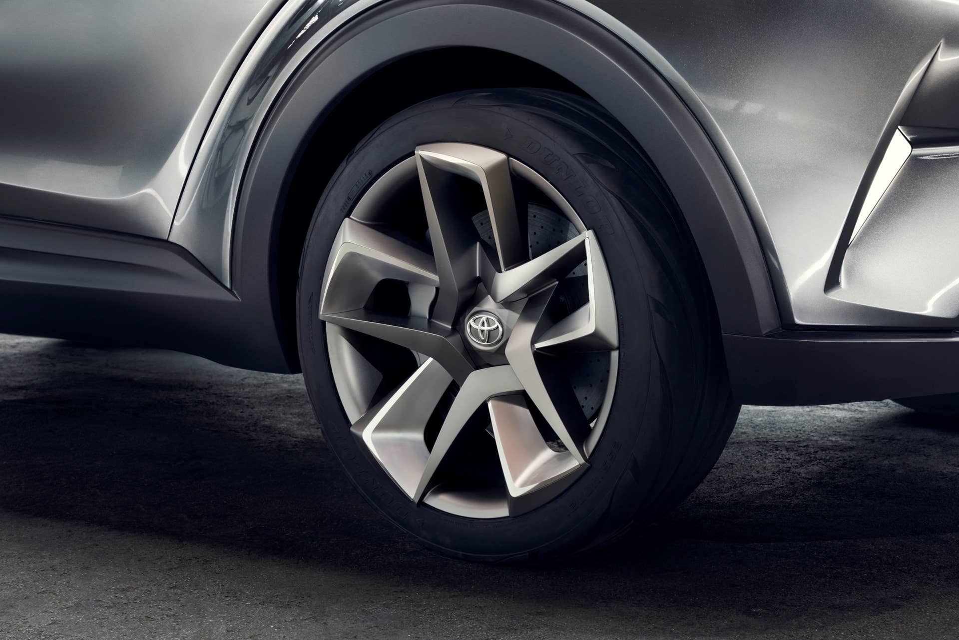 toyota c-hr wheels detail