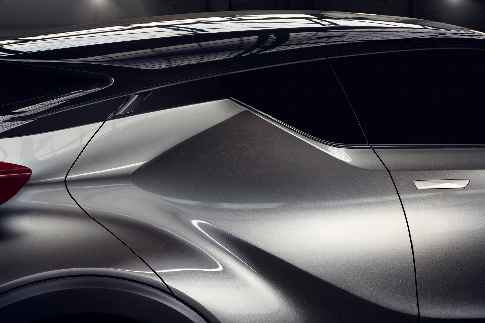 toyota c-hr door detail