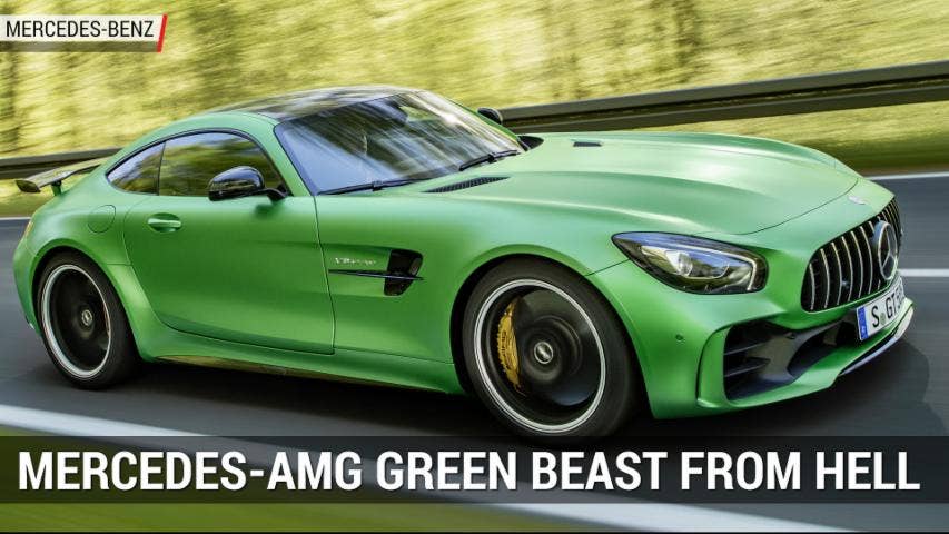 Mercedes-AMG GT R Debut | Autoblog Minute