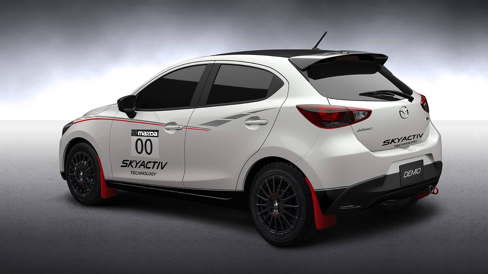 Mazda Demio 15MB Racing Spec rear 3/4