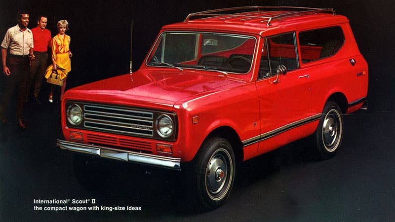 1972 International Harvester Scout brochure