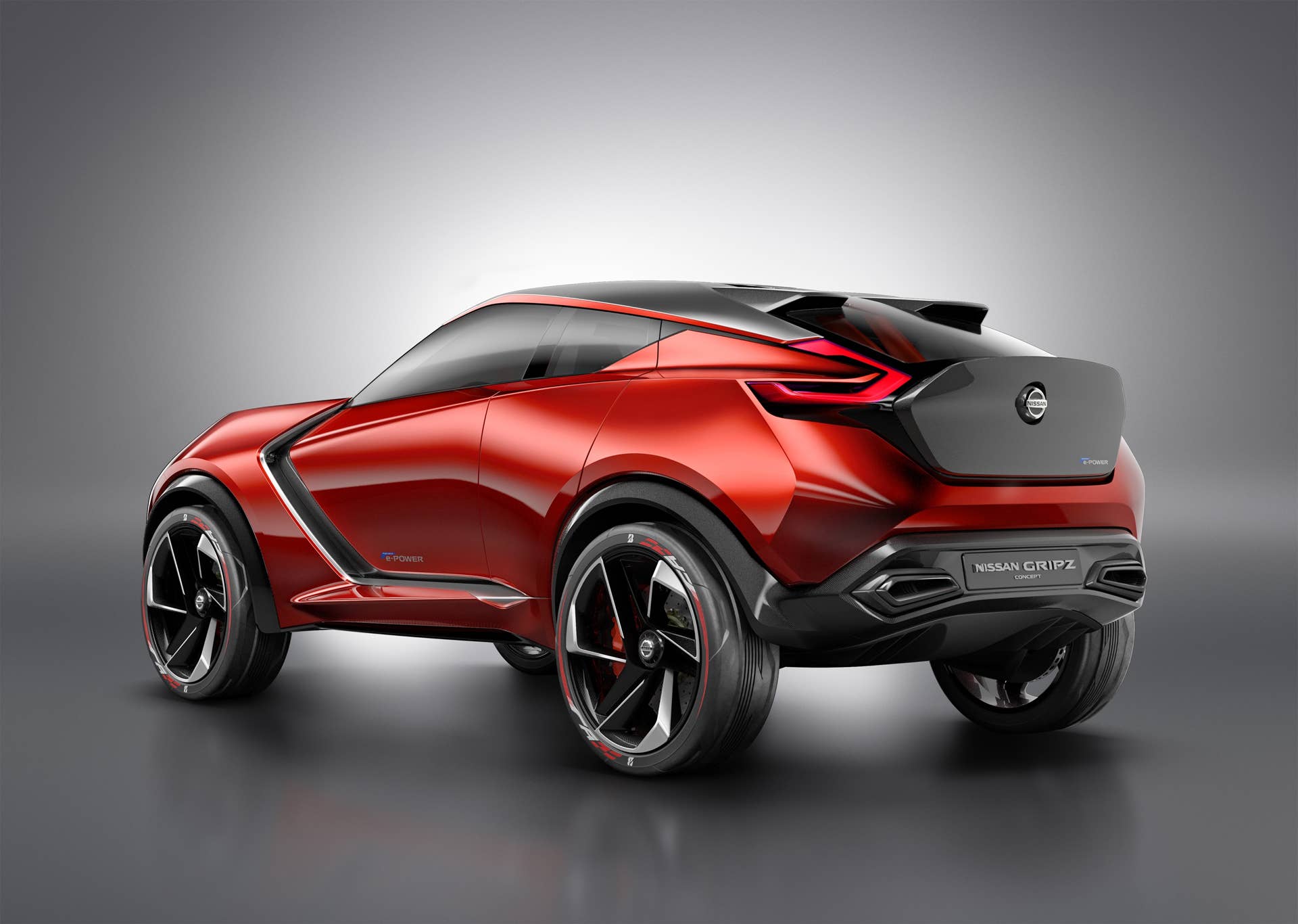 gripz crossover trunk nissan concept rear