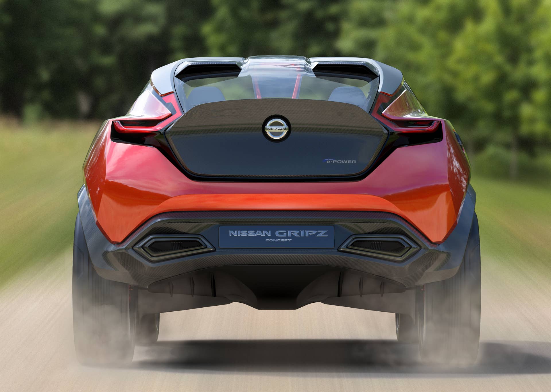 gripz concept rear trunk taillights nissan