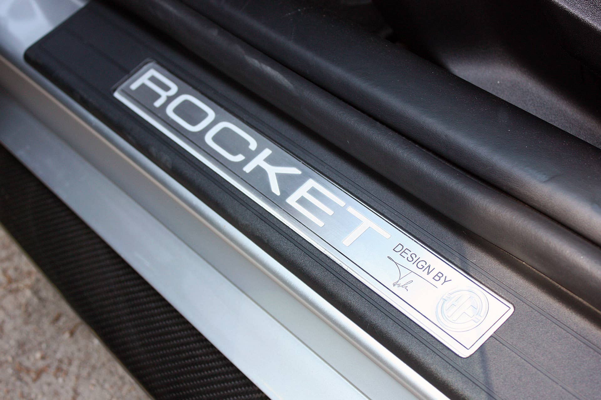 2015 Fisker-Galpin Rocket sill plate