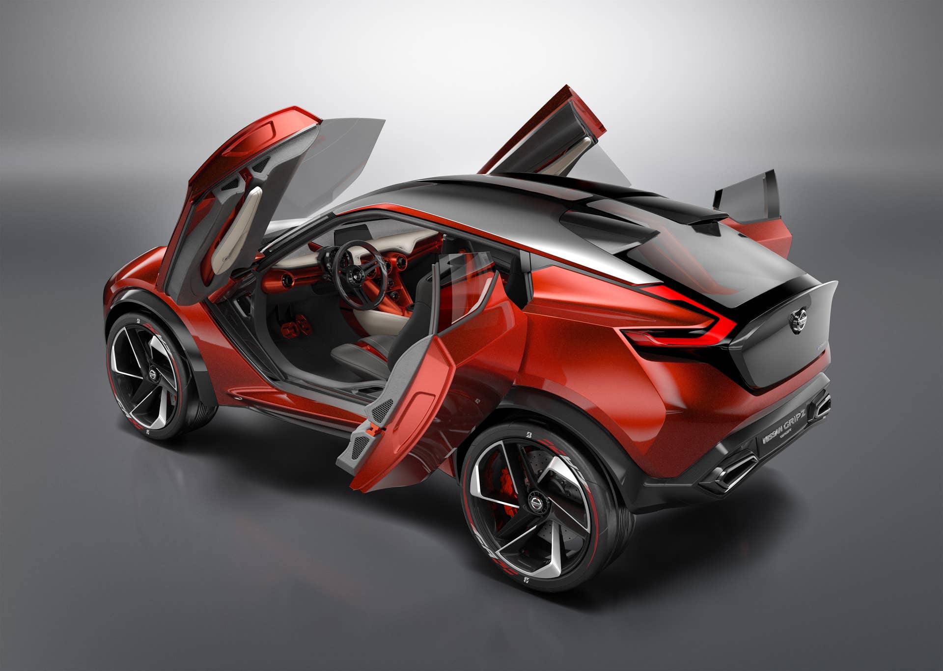 gripz concept doors nissan suicide swan