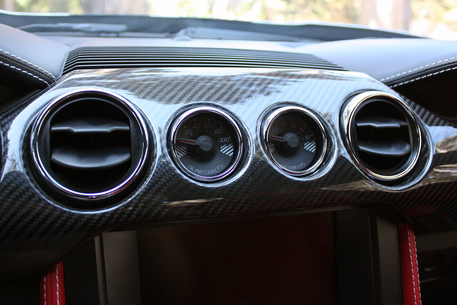 2015 Fisker-Galpin Rocket auxiliary gauges