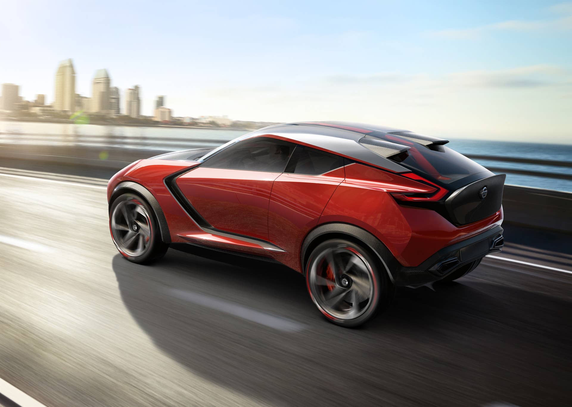 gripz nissan concept crossover frankfurt city bridge