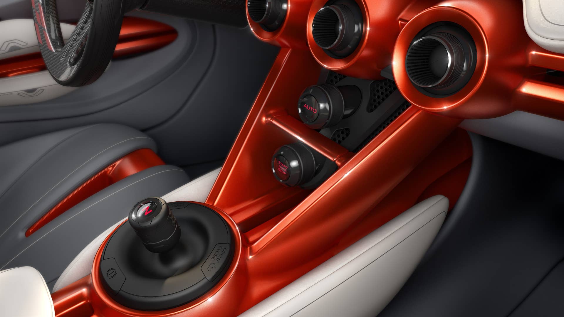 gripz console center nissan concept