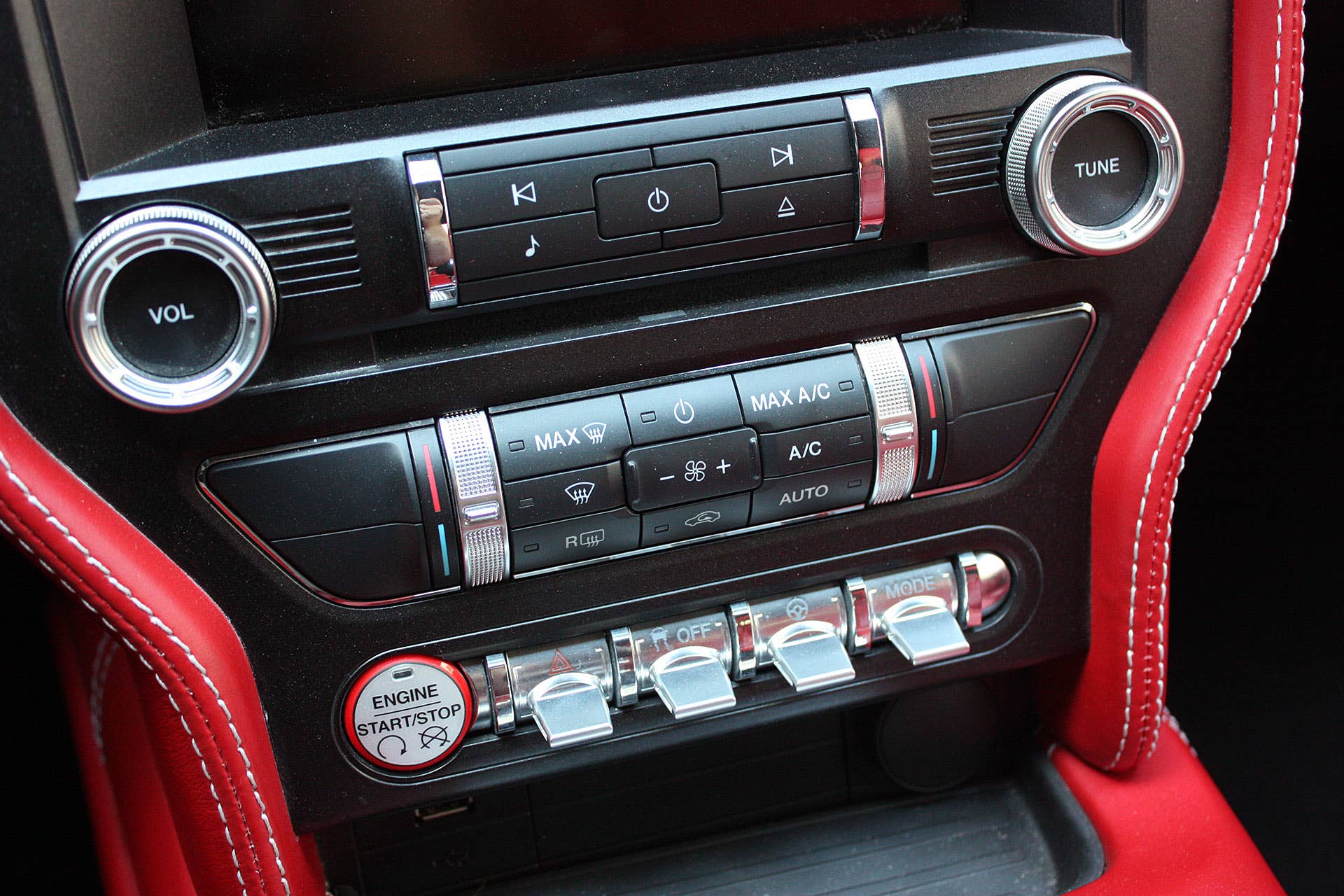 2015 Fisker-Galpin Rocket instrument panel