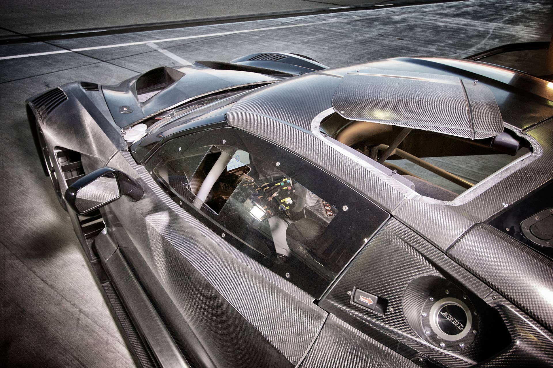 Callaway Corvette C7 GT3-R roof hatch