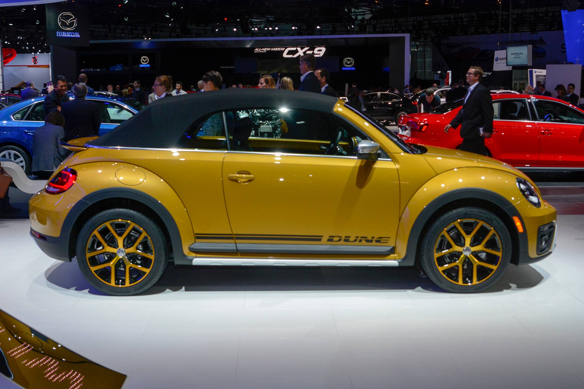 beetle dune vw la auto show