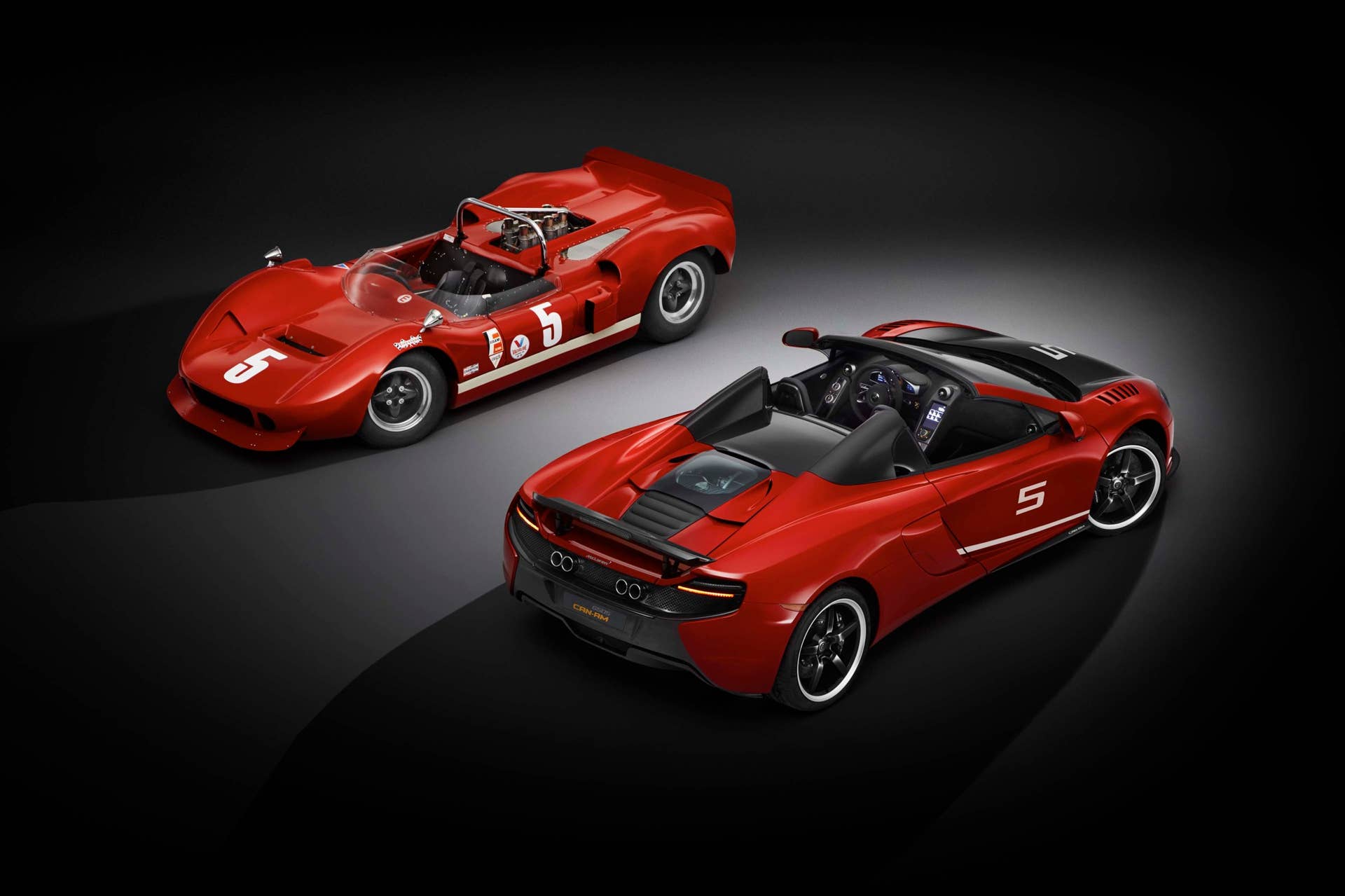 mclaren 650s can-am old and new