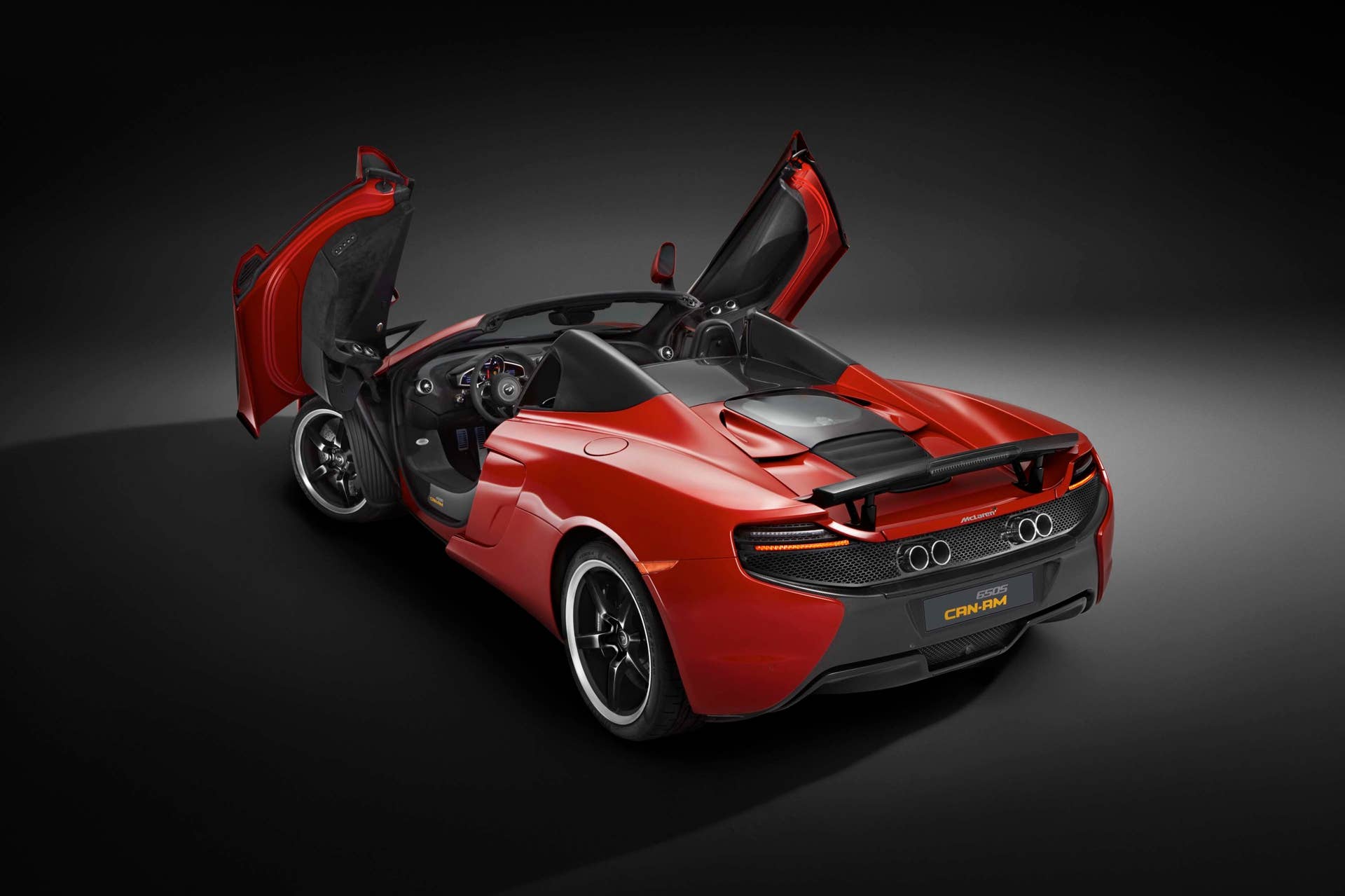 mclaren 650s can-am doors up