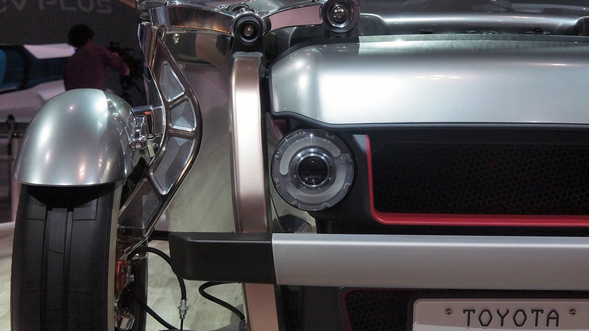 Toyota Kikai Concept headlight
