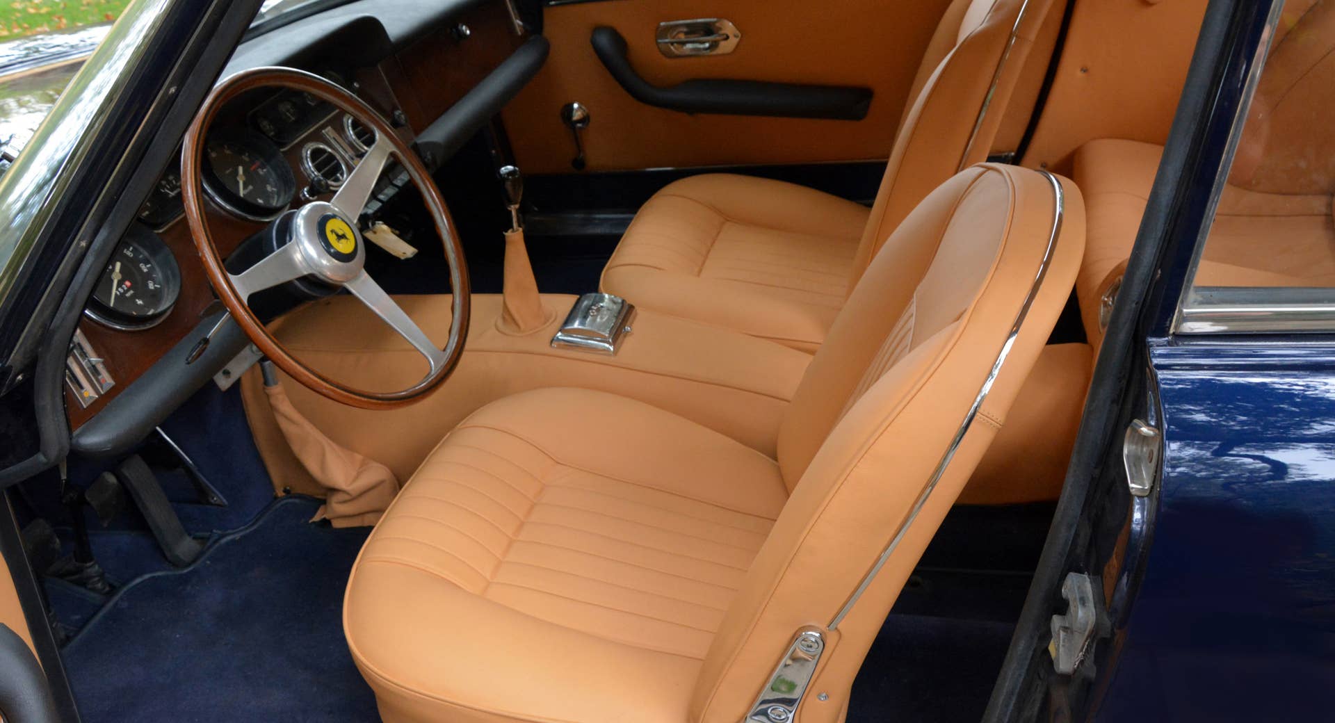 1965 Ferrari 330 GT Shark Nose interior