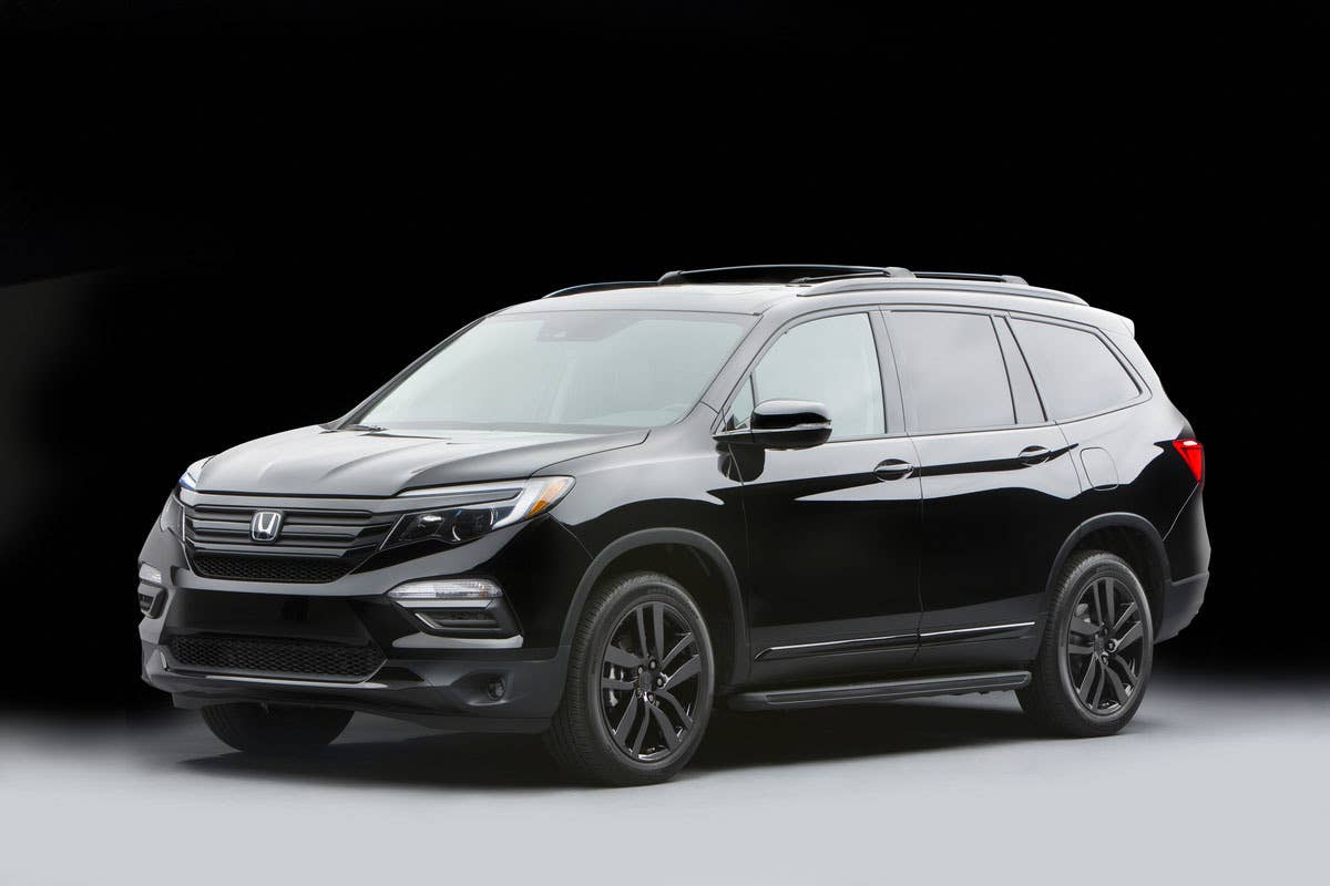 2016 honda pilot elite concept black edition