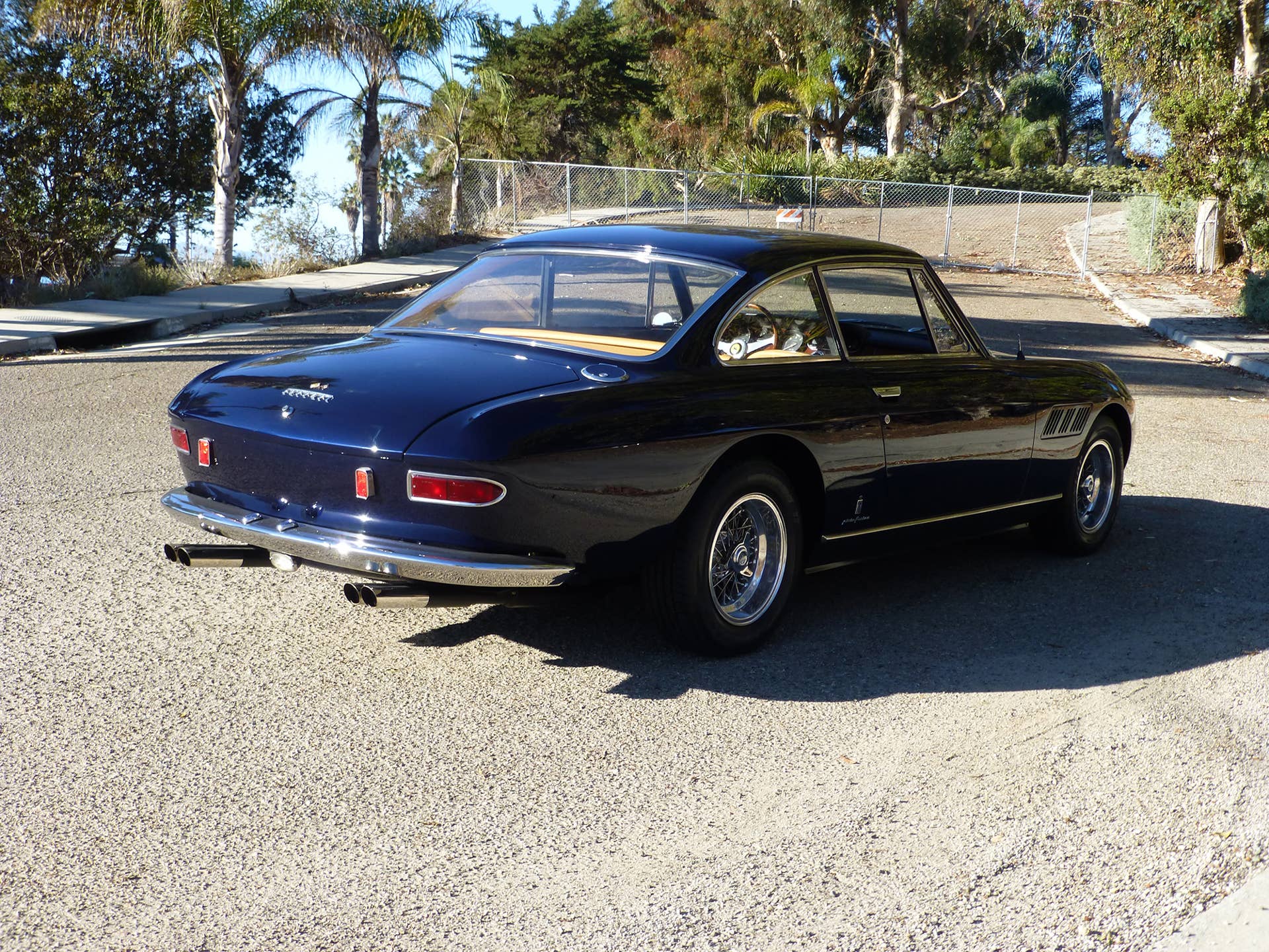 1965 Ferrari 330 GT Shark Nose rear 3/4