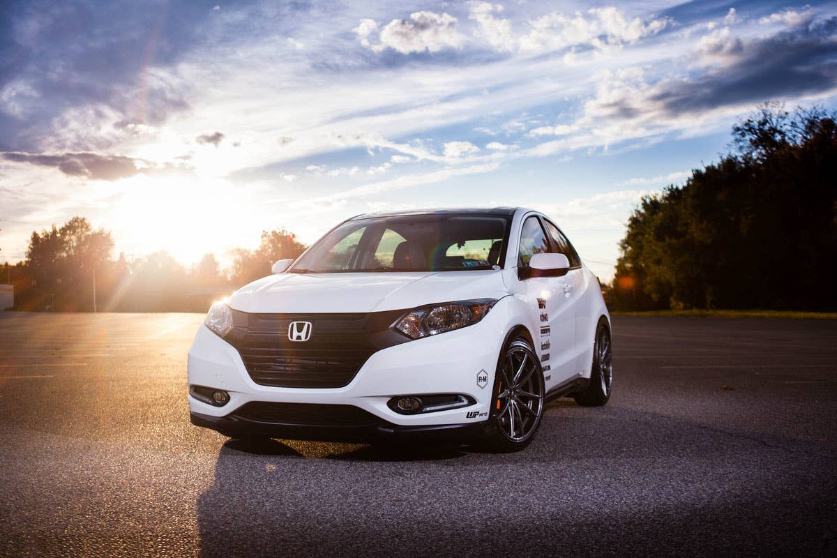 modded honda hr-v front three quarters