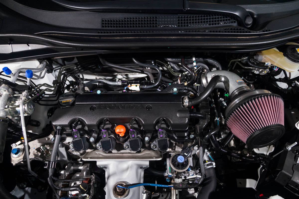 modded honda hr-v engine