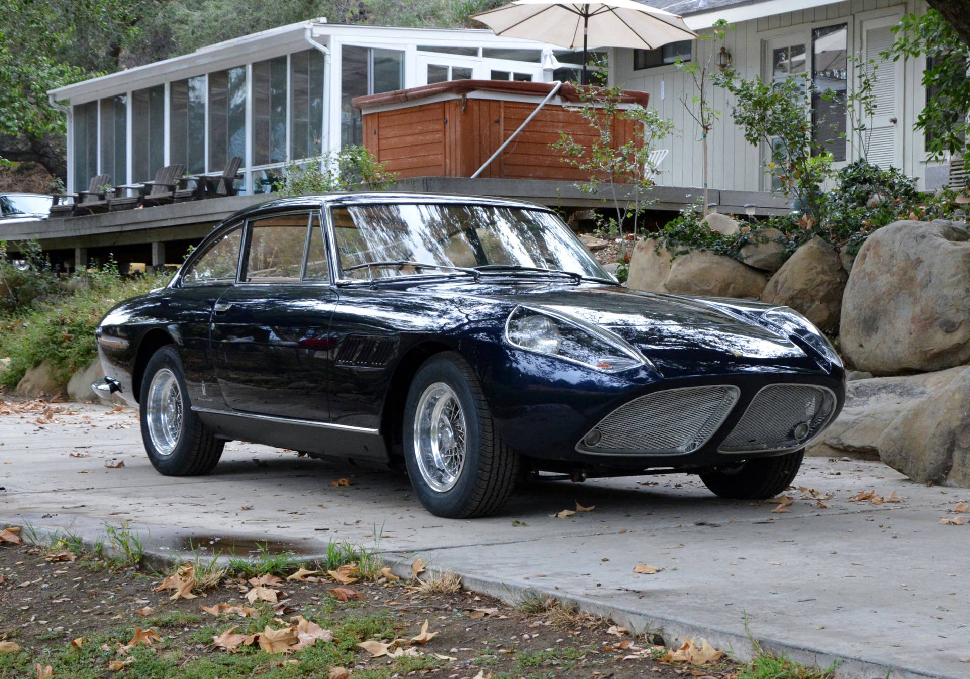 1965 Ferrari 330 GT Shark Nose front 3/4