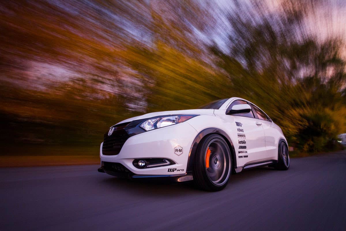 modded honda hr-v blur