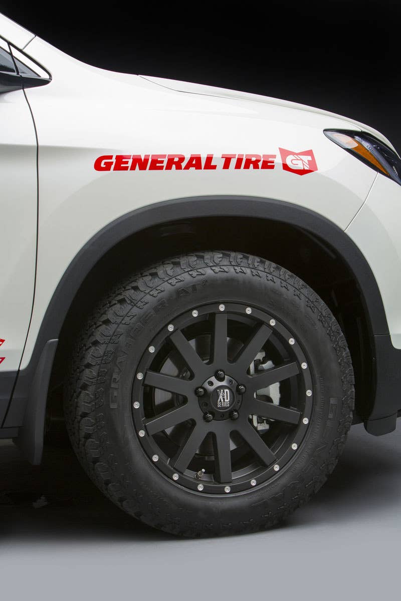 honda pilot baja chase vehicle front wheels