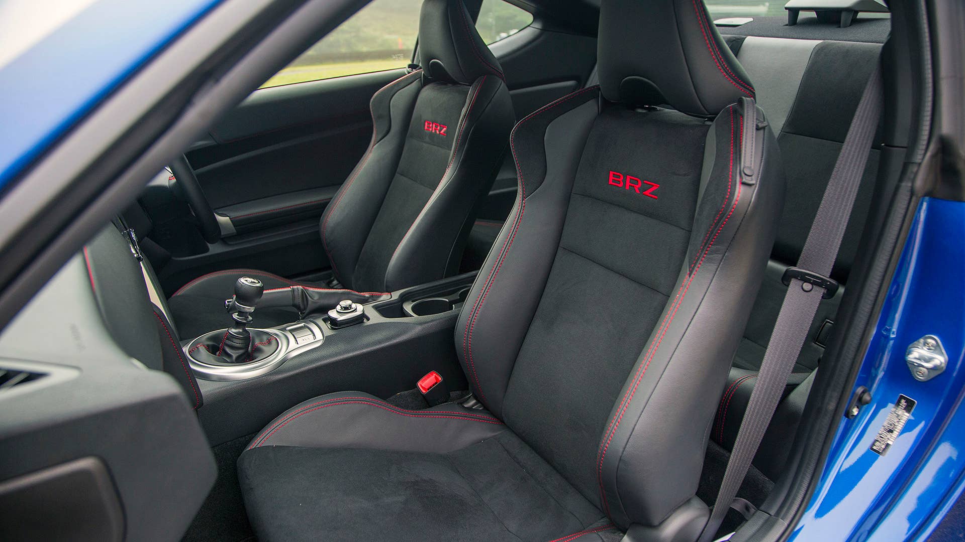 2017 Subaru BRZ front seats