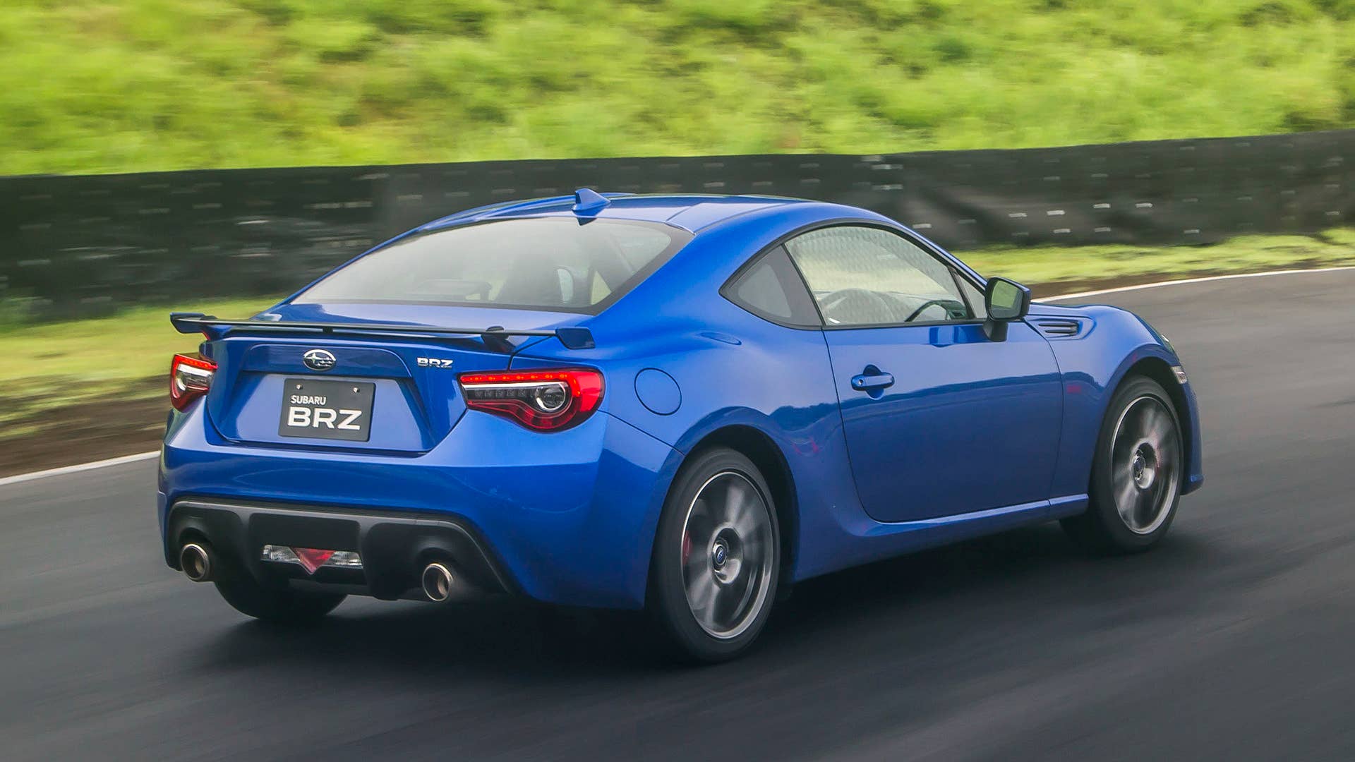 2017 Subaru BRZ driving