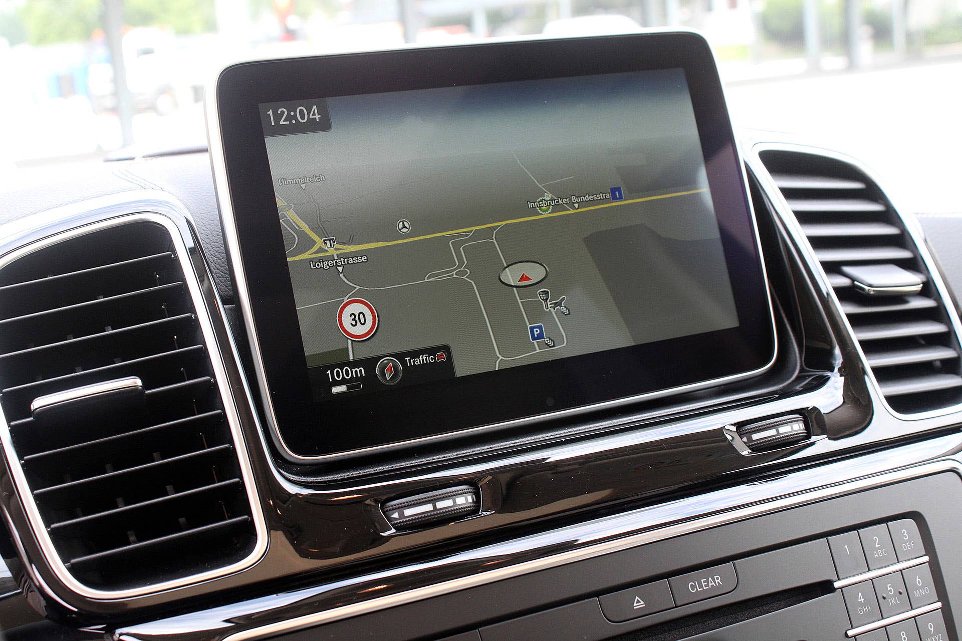 2016 Mercedes-Benz GLE navigation system
