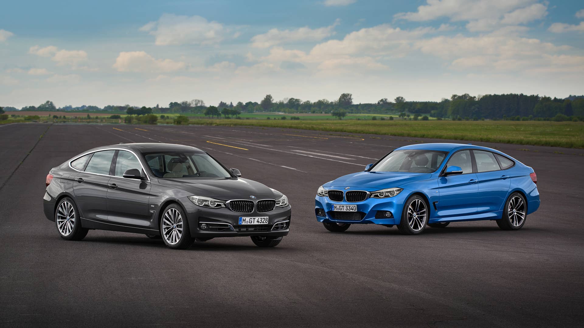 2017 BMW 3 Series Gran Turismo M Sport and Luxury static