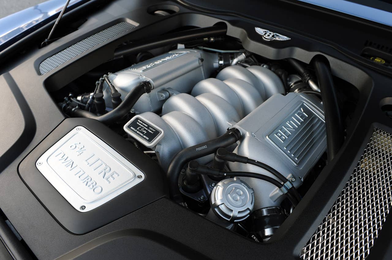 2011 Bentley Mulsanne engine