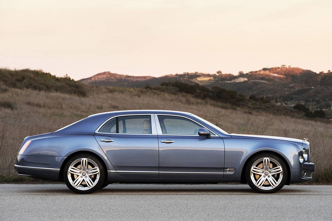 2011 Bentley Mulsanne side view