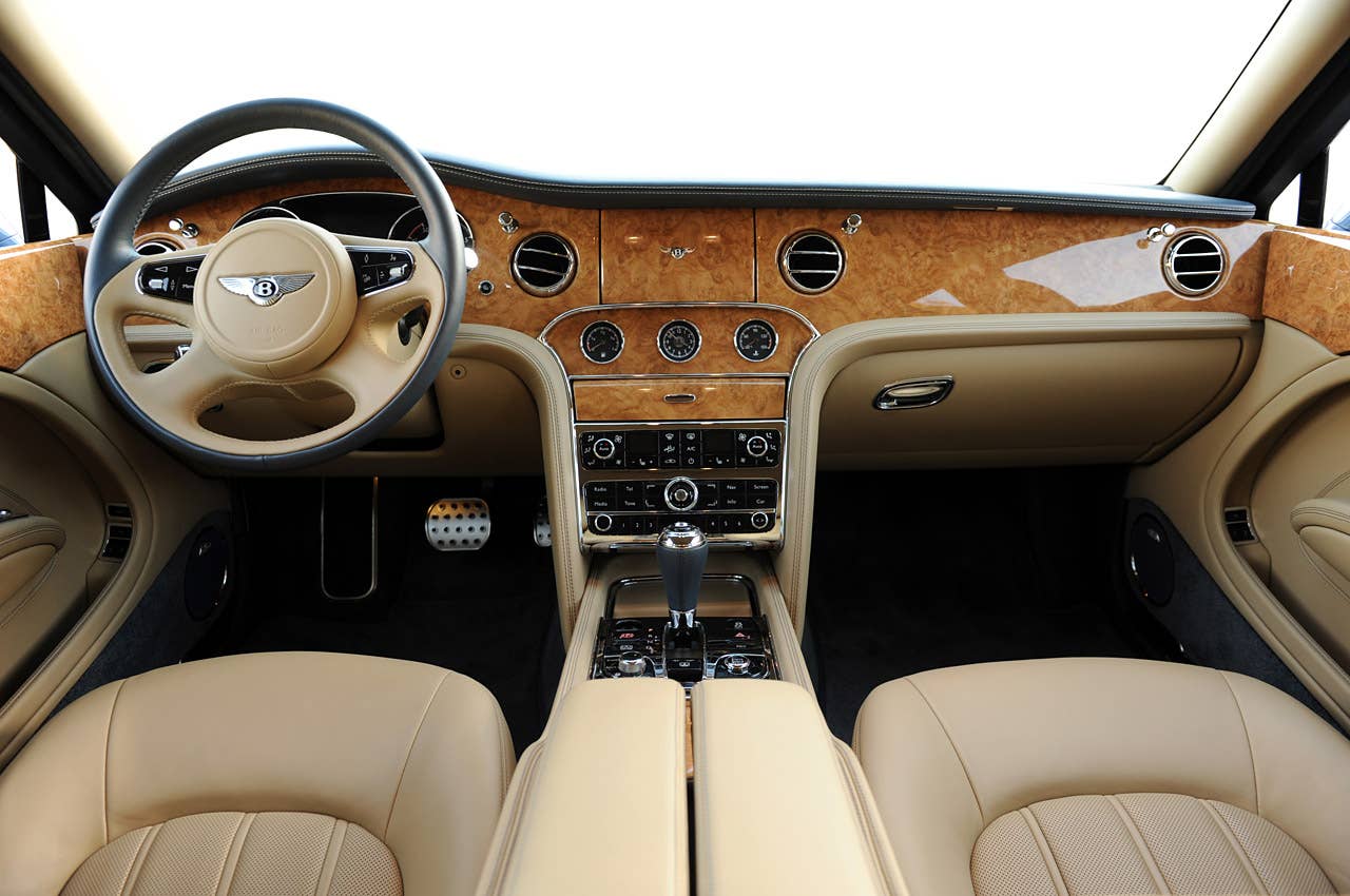 2011 Bentley Mulsanne interior
