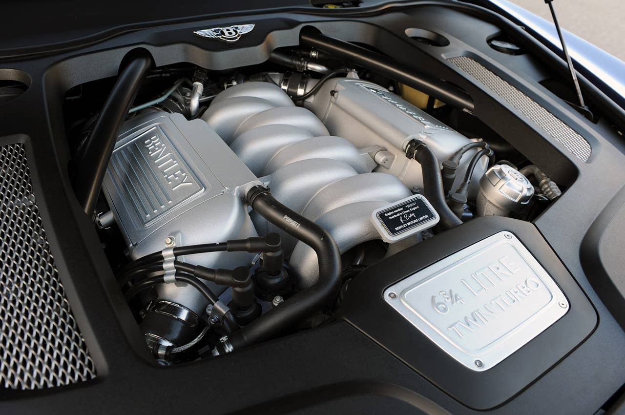 2011 Bentley Mulsanne engine