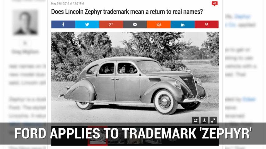 Lincoln May Rebadge Its MKZ As Zephyr | Autoblog Minute