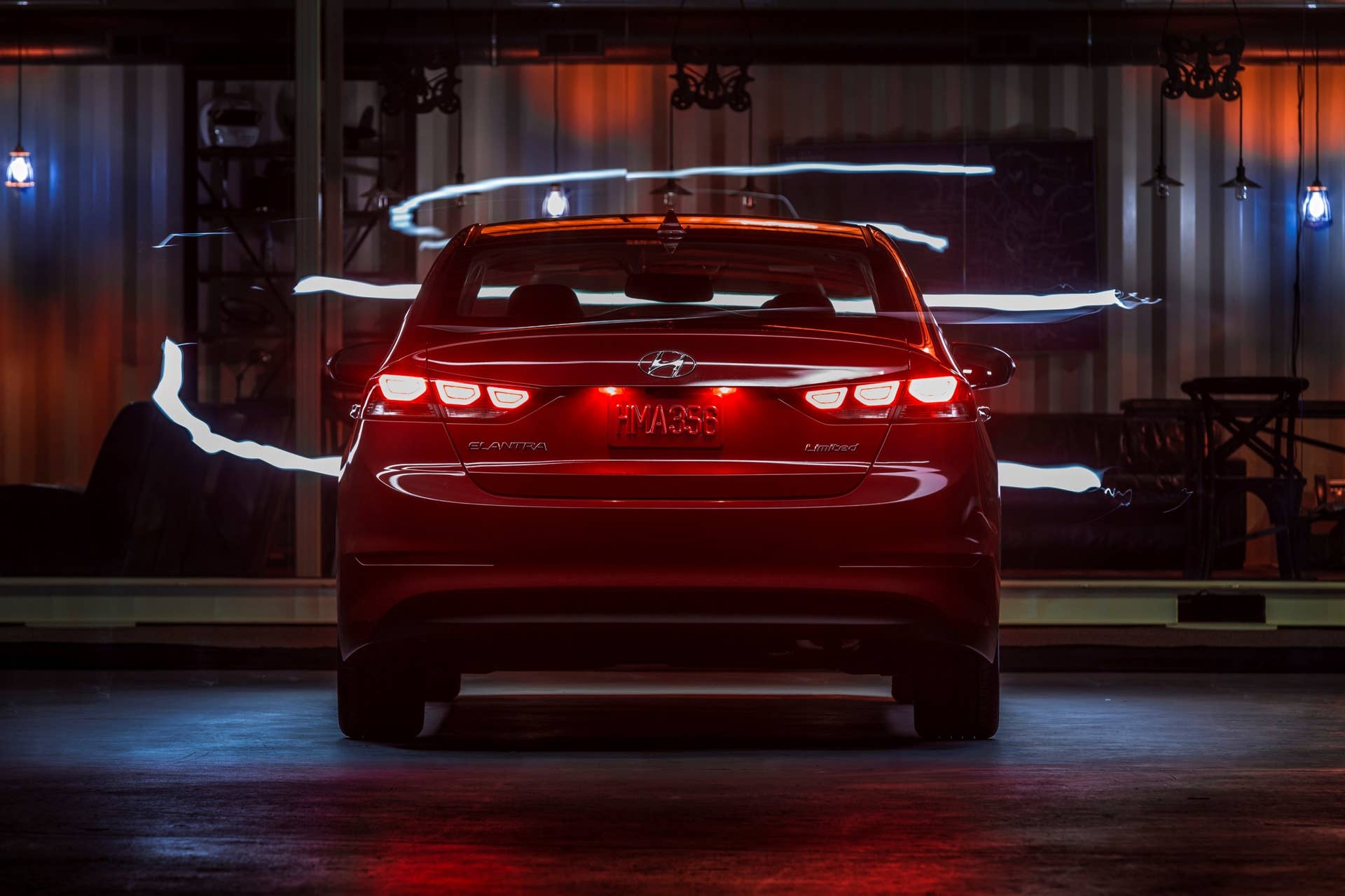 2017 Hyundai Elantra sedan rear