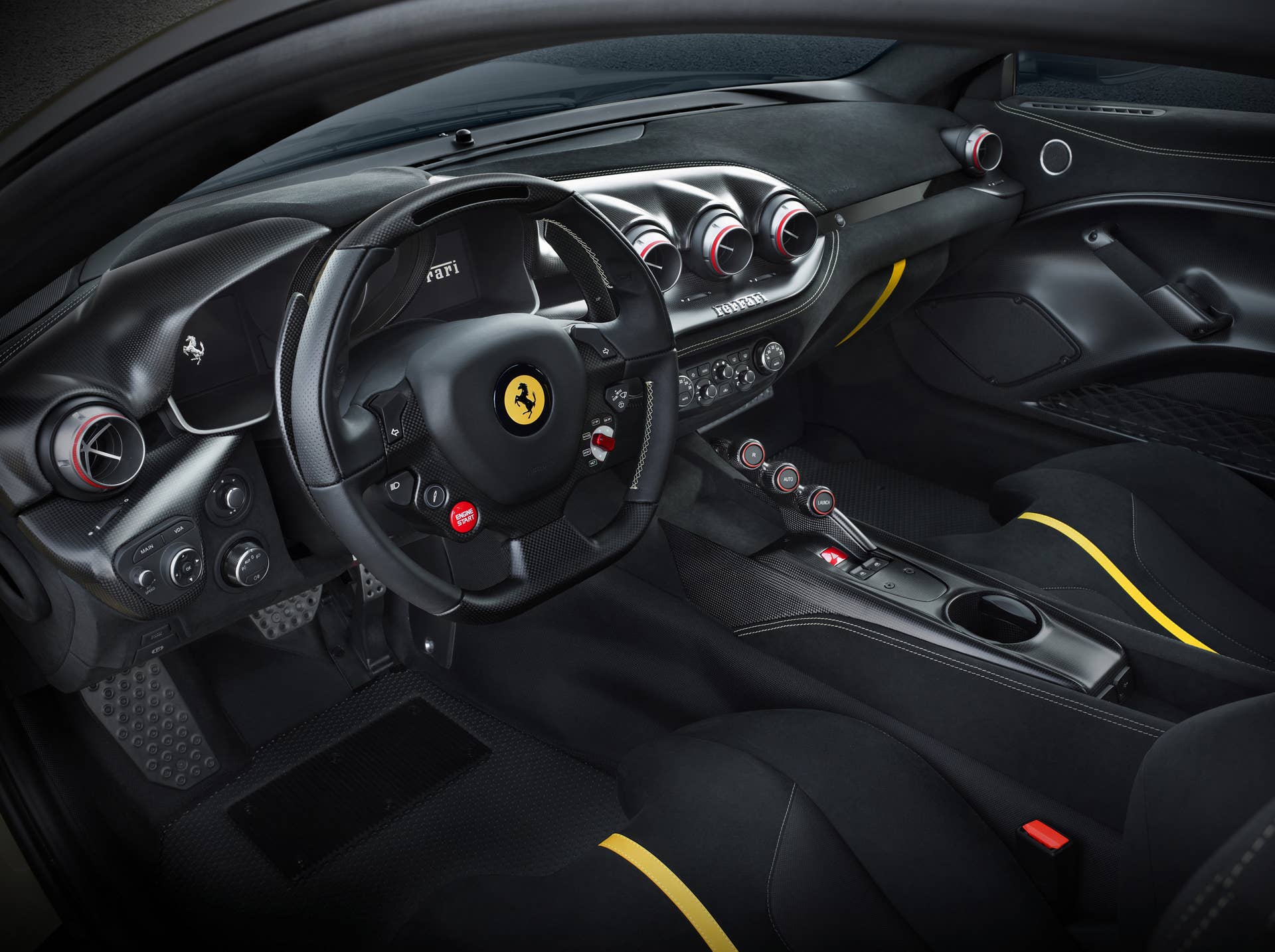 Ferrari F12 TdF interior