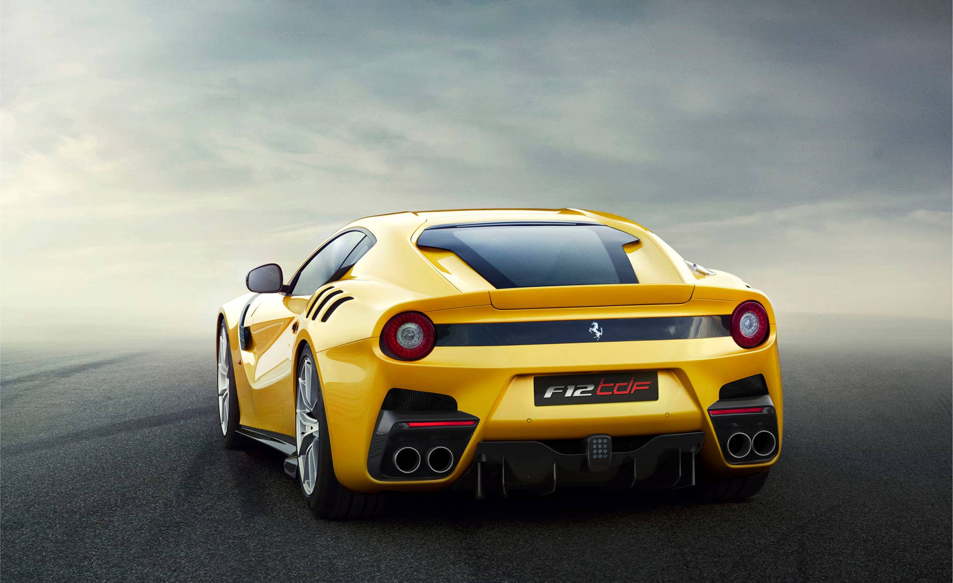 Ferrari F12 TdF rear