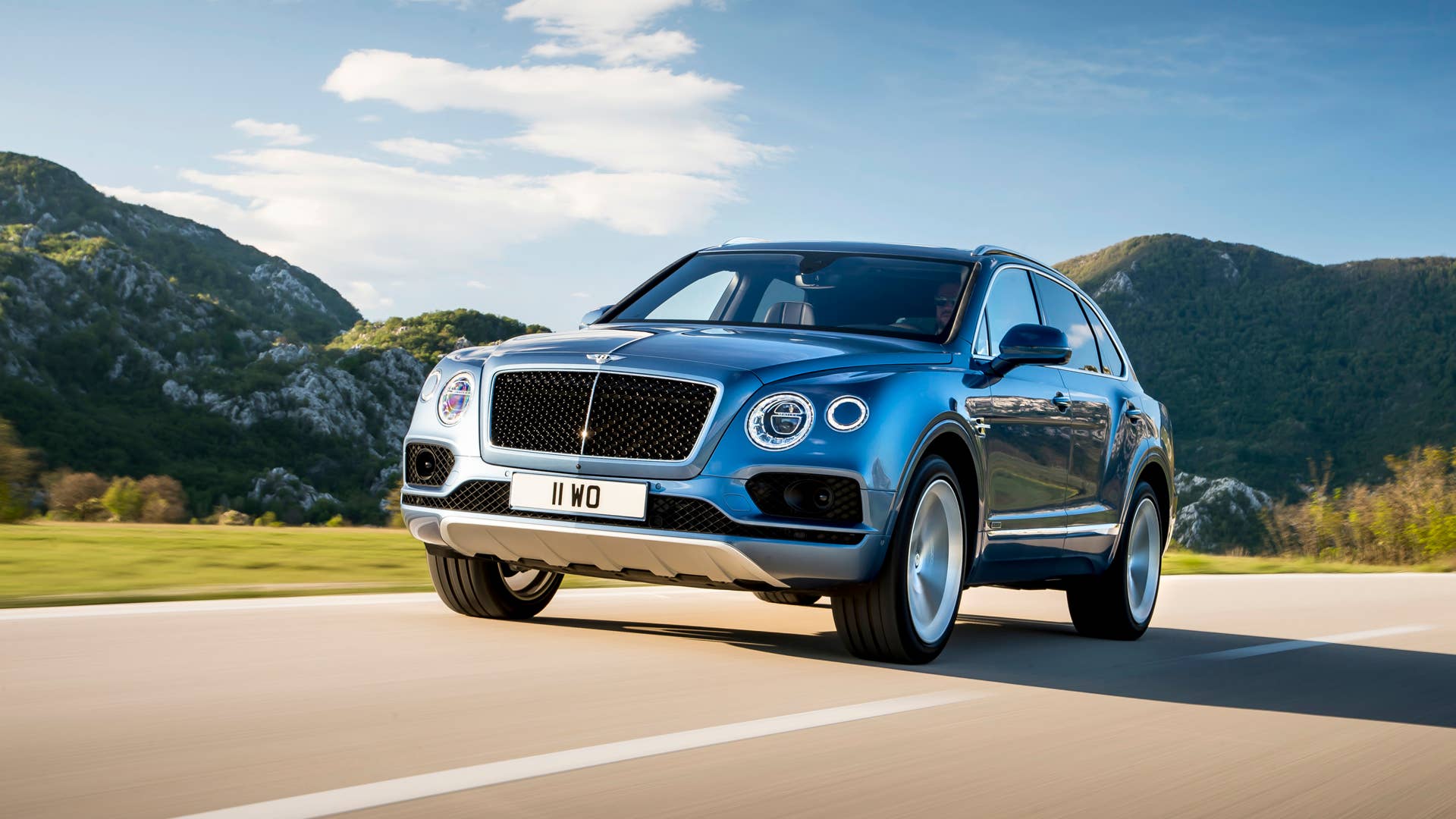 2018 Bentley Bentayga Diesel Front End Exterior